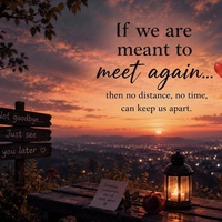 If We Were Meant to Meet Again... ❤️