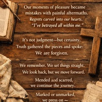 The preacher’s note.