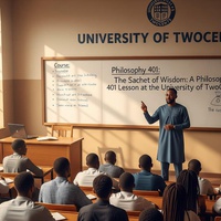 The Sachet of Wisdom: A Philosophy 401 Lesson at the University of TwoCents