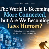 The World Is Becoming More Connected, but Are We Becoming Less Human?