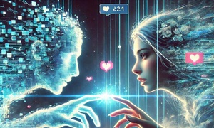 Artificial intelligence and humans in love?