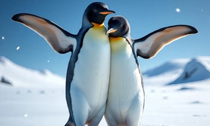 WHEN PENGUIN LOVE TURNS DARK (Anthropomorphic fiction)