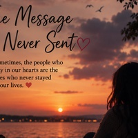 The Message I Never Sent 💔