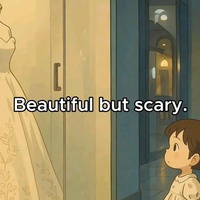 Beautiful but scary.