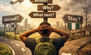 A LOT OF NIGERIANS WANT TO "RUN AWAY", WHY?