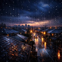THE MORNING RAINS