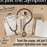 TREAT THE CAUSE NOT JUST THE SYMPTOM
