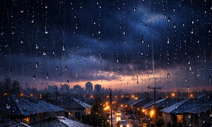 THE MORNING RAINS
