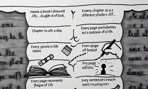 Life like a book 