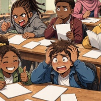 SET OF PEOPLE YOU’D MEET IN AN EXAM HALL