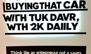 You’re Not Buying That Car with Your Daily ₦2k — Think Like an Entrepreneur.