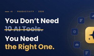 You Don't Need 10 AI Tools. You Need the Right One. From research and writing to coding, presentations and automation, here's how to choose AI based on the problem you're actually trying to solve.