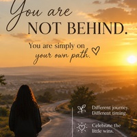 You're not behind