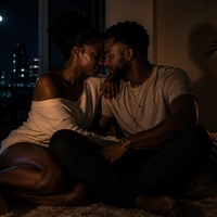 Love making moment