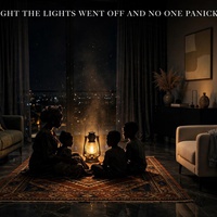 THE NIGHT THE LIGHTS WENT OFF AND NO ONE PANICKED