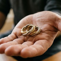 TWO TWISTED RINGS