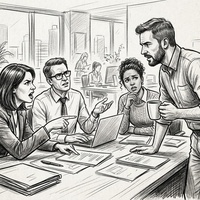 A MEETING FOR FOUR