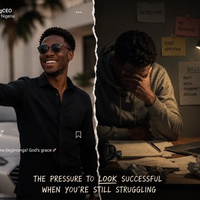 The Pressure to Look Successful When You're Still Struggling