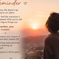 A gentle reminder