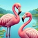 WHEN LIFE KNOCK FLAMINGO DOWN (anthropomorphic fiction)