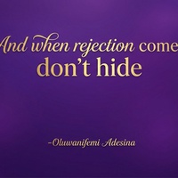 When Rejection Comes....