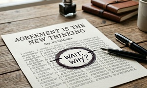 Agreement Is the New Thinking