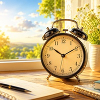 THE CLOCK NEVER STOPS.