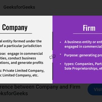 Companies and Firms