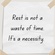 Dear human, Episode 6: Rest is a necessity.