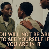 YOU WILL NOT BE ABLE TO SEE YOURSELF IF YOU ARE IN IT