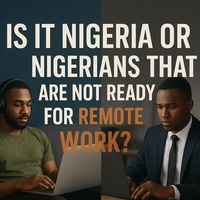 IS IT NIGERIA OR NIGERIANS THAT ARE NOT READY FOR REMOTE WORK?