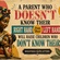 A Parent Who Doesn't Know Their Right Hand From Their Left Will Raise Children Who Don't Know Theirs