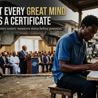 NOT EVERY GREAT MIND HAS A CERTIFICATE