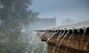 WHEN IT RAINS... IT SPOILS.