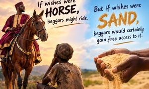 If Wishes were Horses or Sand ⌛