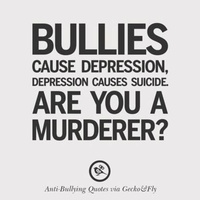 A Thought I’ve Been Carrying…will bullying ever end??