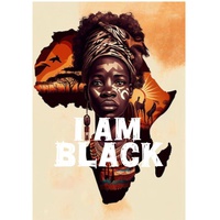 I AM BLACK.