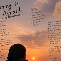 Doing it afraid