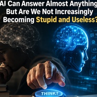 AI Can Answer Almost Anything. But Are We Not Increasingly Becoming Stupid and Useless?