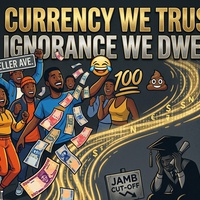 IN CURRENCY WE TRUST, IN IGNORANCE WE DWELL