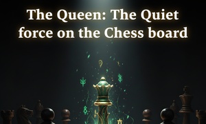 The Queen: The Quiet force on the Chess board♟️👑