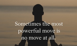 How ‘Doing Nothing’ Can Be a Power Move.