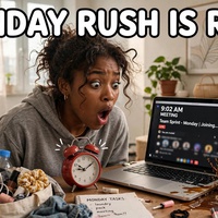 MONDAY RUSH IS REAL