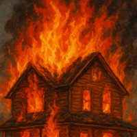 WHAT THE FIRE LEFT BEHIND