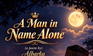 A man in name alone.