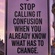YOU'RE NOT CONFUSED
