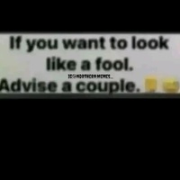 Dem No Dey Advice Person Wey Dey In Love 😑