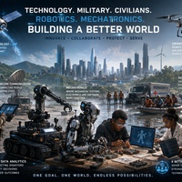 Technology, Military, Robotics, Mechatronics & Civilians: Building a Better World