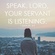 God Is Talking. Are You Listening?