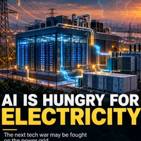 AI Is Hungry for Electricity. The Next Tech War May Be Fought on the Power Grid.